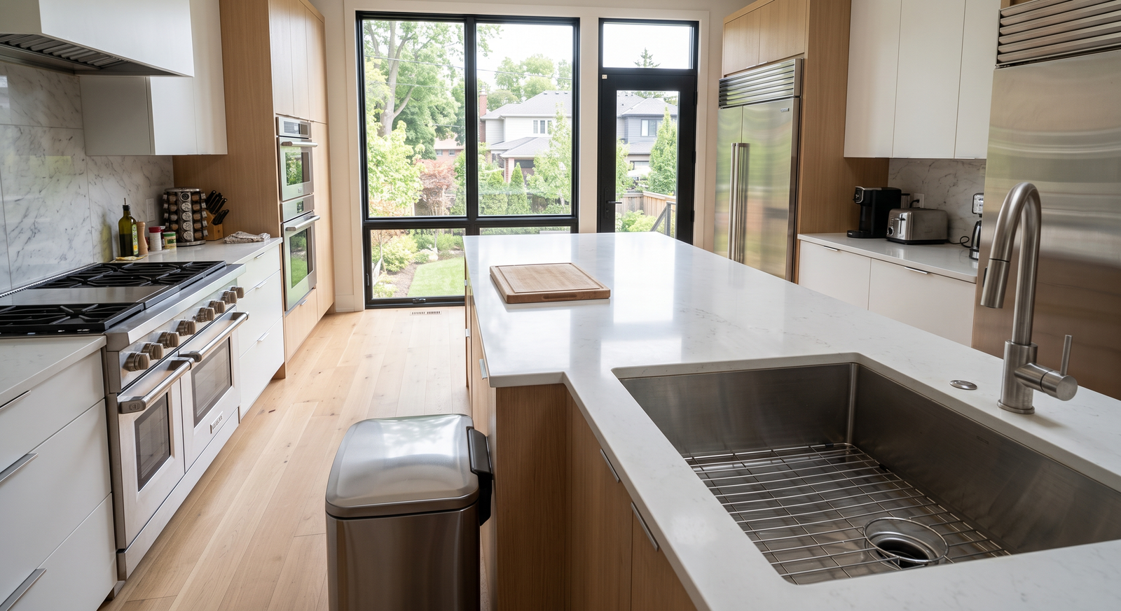 Clean Kitchen - After